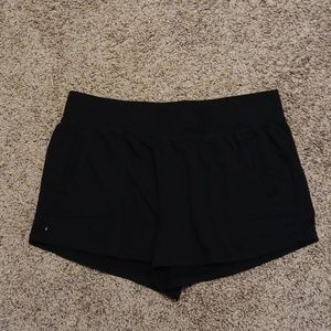 Women's black shorts